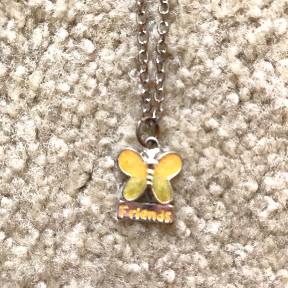 Butterfly Friendship Necklace